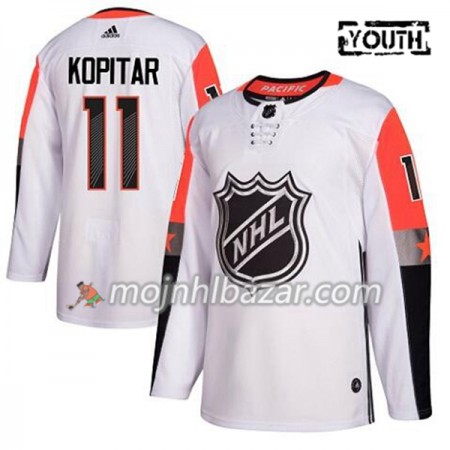 Dresovi Los Angeles Kings Anze Kopitar 11 2018 NHL All-Star Pacific Division Adidas Bijela Authentic - Dječji Dresovi Los Angeles Kings Anze Kopitar 11 2018 NHL All-Star Pacific Division Adidas Bijela Authentic - Dječji
